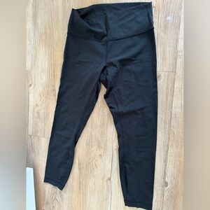 Lululemon wunder train high rise 25 size 10